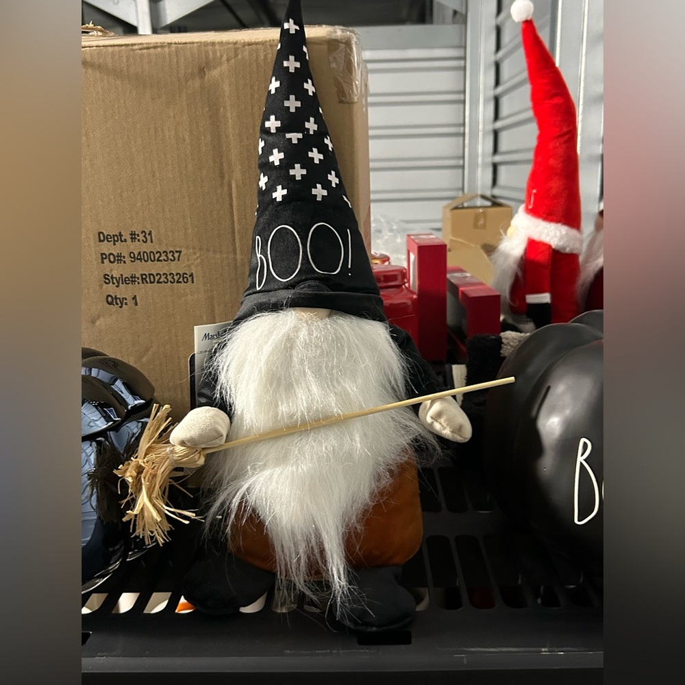 Rae Dunn Halloween Witch Gnome